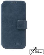 Phone Case FIXED ProFit genuine cowhide leather for Samsung Galaxy M53 5G blue - Pouzdro na mobil