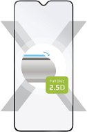 FIXED FullGlue-Cover for Realme 5 Pro, Black - Glass Screen Protector
