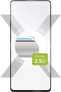 FIXED FullGlue-fedél a Samsung Galaxy A72/A72 5G készülékhez fekete - Üvegfólia