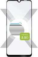 FIXED FullGlue-Cover - Samsung Galaxy M02  fekete - Üvegfólia