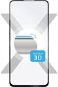 FIXED 3D FullGlue-Cover pre Samsung Galaxy A72/A72 5G čierne - Ochranné sklo