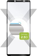 FIXED FullGlue-Cover Sony Xperia 10 III üvegfólia - fekete - Üvegfólia