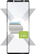 FIXED FullGlue-Cover pre Sony Xperia 5 III čierne - Ochranné sklo