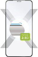 Üvegfólia FIXED FullGlue-Cover Apple iPhone XS Max/ 11 Pro Max üvegfólia - fekete - Ochranné sklo