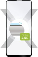 FIXED FullGlue-Cover pre Xiaomi Redmi 9, čierne - Ochranné sklo