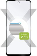 FIXED FullGlue-Cover für Motorola Edge 20 Lite schwarz - Schutzglas