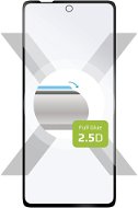 FIXED FullGlue-Cover pre Motorola Edge 20 Pro čierne - Ochranné sklo