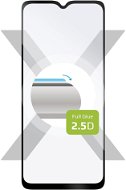 Glass Screen Protector FIXED FullGlue-Cover for Samsung Galaxy A03 Black - Ochranné sklo