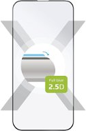 Üvegfólia FIXED FullGlue-Cover Apple iPhone 14 Pro üvegfólia - fekete - Ochranné sklo