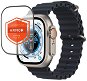 FIXED Armor s aplikátorem pro Apple Watch Ultra 49mm černé - Glass Screen Protector