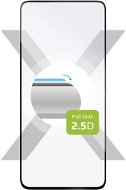 FIXED FullGlue-Cover a OnePlus Nord számára, fekete - Üvegfólia