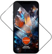 Ochranné sklo FIXED Armor s aplikátorom pre Apple iPhone 14 Plus/13 Pro Max čierne - Ochranné sklo