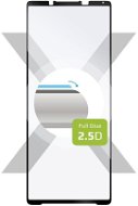 FIXED FullGlue-Cover Sony Xperia 1 V üvegfólia, fekete - Üvegfólia