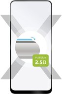 FIXED FullGlue-cover Motorola G8 készülékhez fekete - Üvegfólia