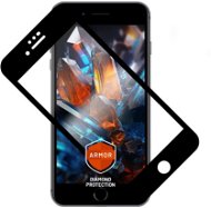 FIXED Armor Apple iPhone 7 / 8 / SE (2020/2022) üvegfólia - fekete + applikátor - Üvegfólia