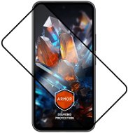 Üvegfólia FIXED Armor Samsung Galaxy A54 5G üvegfólia - fekete + applikátor - Ochranné sklo