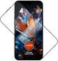 FIXED Armor Apple iPhone 15 Pro Max üvegfólia - fekete + applikátor - Üvegfólia