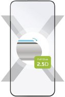 FIXED FullGlue-Cover pre Apple iPhone 15 Pro čierne - Ochranné sklo