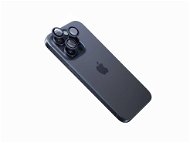 FIXED Camera Glass Apple iPhone 15 Pro/15 Pro Max üvegfólia - sötétkék - Üvegfólia