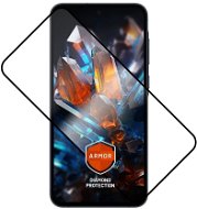 Ochranné sklo FIXED Armor s aplikátorom na Samsung Galaxy A55 5G čierne - Ochranné sklo
