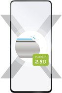 Glass Screen Protector FIXED FullGlue-Cover for Xiaomi Poco X3, Black - Ochranné sklo