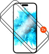 FIXED Full-Cover Glue with Applicator for Xiaomi Redmi A7 Pro 4G, 2-Pack, Black - Glass Screen Protector