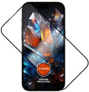 FIXED Armor Apple iPhone 15/16 üvegfólia + Anti-dust applikátor - AR-réteg, fekete - Üvegfólia