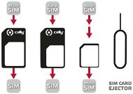 CELLY Adaptér SIM kariet - Adaptér