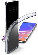 CellularLine Fine na Samsung Galaxy S10 bezfarebný - Kryt na mobil