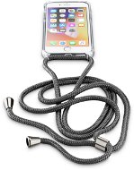 Cellularline Neck-Case s čiernou šnúrkou na krk pre Apple iPhone 6/7/8 - Kryt na mobil