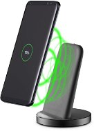 Cellularline WIRELESS FAST CHARGER STAND USB-C-vel, fekete - Vezeték nélküli töltő