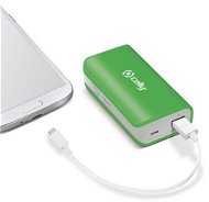 CELLY PB4000GN Green - Power Bank