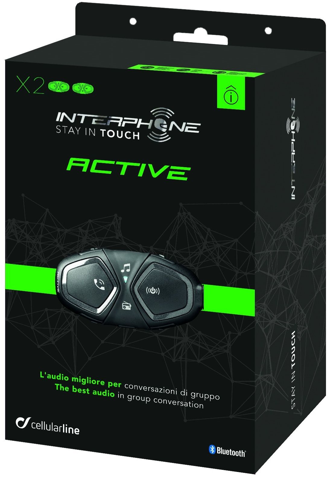 Interphone active best sale bluetooth intercom