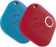 FIXED Smile PRO Duo Pack - modrý + červený - Bluetooth lokalizační čip