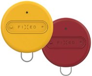 FIXED Sense Duo Pack - sárga + piros - Bluetooth kulcskereső