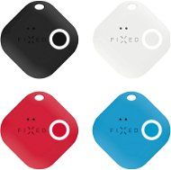 FIXED Smile 4-PACK mozgásérzékelővel (fekete, fehér, piros, kék) - Bluetooth kulcskereső