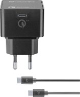 Cellularline (PD) és 1 méteres kábel USB-C csatlakozókkal, legfeljebb 30 W Qualcomm® Quick Charge ™  - Töltő szett