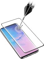 Cellularline Glass pre Samsung Galaxy S20+ čierne - Ochranné sklo