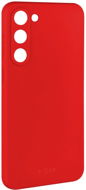 Kryt na mobil FIXED Story na Samsung Galaxy S23 červený - Kryt na mobil