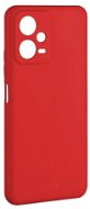 Handyhülle FIXED Story Cover für Xiaomi Redmi Note 12 5G - rot - Kryt na mobil