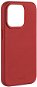 FIXED MagLeather with MagSafe support for Apple iPhone 15 Pro Max red - Phone Cover