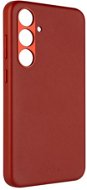 FIXED MagLeather s podporou MagSafe pro Samsung Galaxy S24 červený - Phone Cover