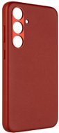 FIXED MagLeather s podporou MagSafe pro Samsung Galaxy S24+ červený - Phone Cover