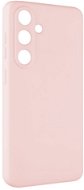 Kryt na mobil FIXED Story na Samsung Galaxy S24 ružový - Kryt na mobil