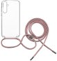 FIXED Samsung Galaxy A55 5G Pure Neck tok rózsaszín nyakpánttal - Telefon tok