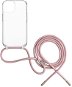 FIXED Pure Neck rózsaszín nyakpánttal Samsung Galaxy A55 5G-hez - Telefon tok