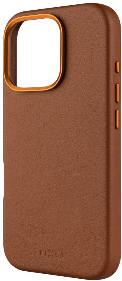FIXED MagLeather Apple iPhone 16 Pro MagSafe barna tok