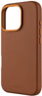 FIXED MagLeather s podporou MagSafe pro Apple iPhone 16 Pro hnědý - Kryt na mobil