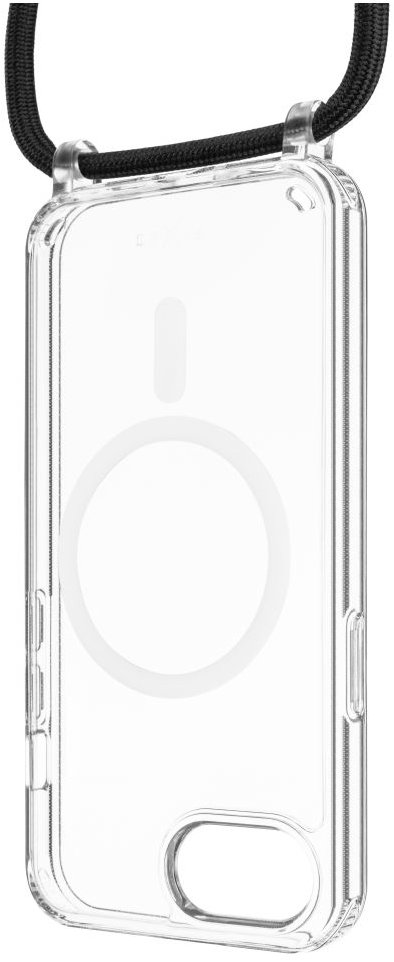 FIXED MagPure Neck Apple iPhone 16e 5G tok fekete nyakpánttal