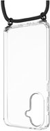 FIXED Pure Neck AntiUV with detachable black lanyard for Samsung Galaxy A36 5G/A56 5G - Phone Cover